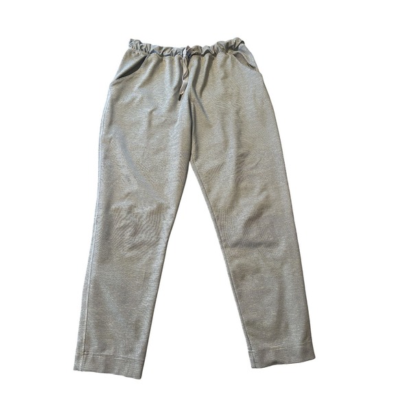 Scorpio Sol Pants - Scorpio Sol Women's S Pin Striped Jogger Athletic Pants Athleisure Gray